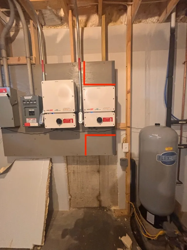 Foundation Crack Injection in Belchertown, MA - After repair