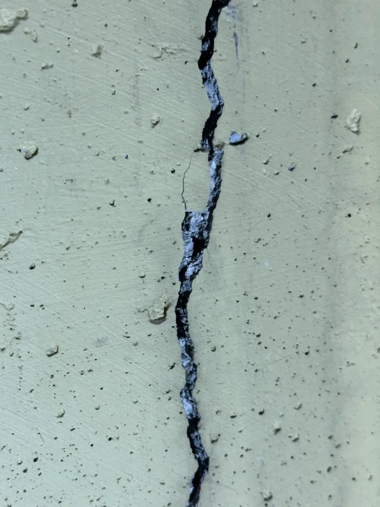 Foundation Crack Injection in Billerica, MA - After repair