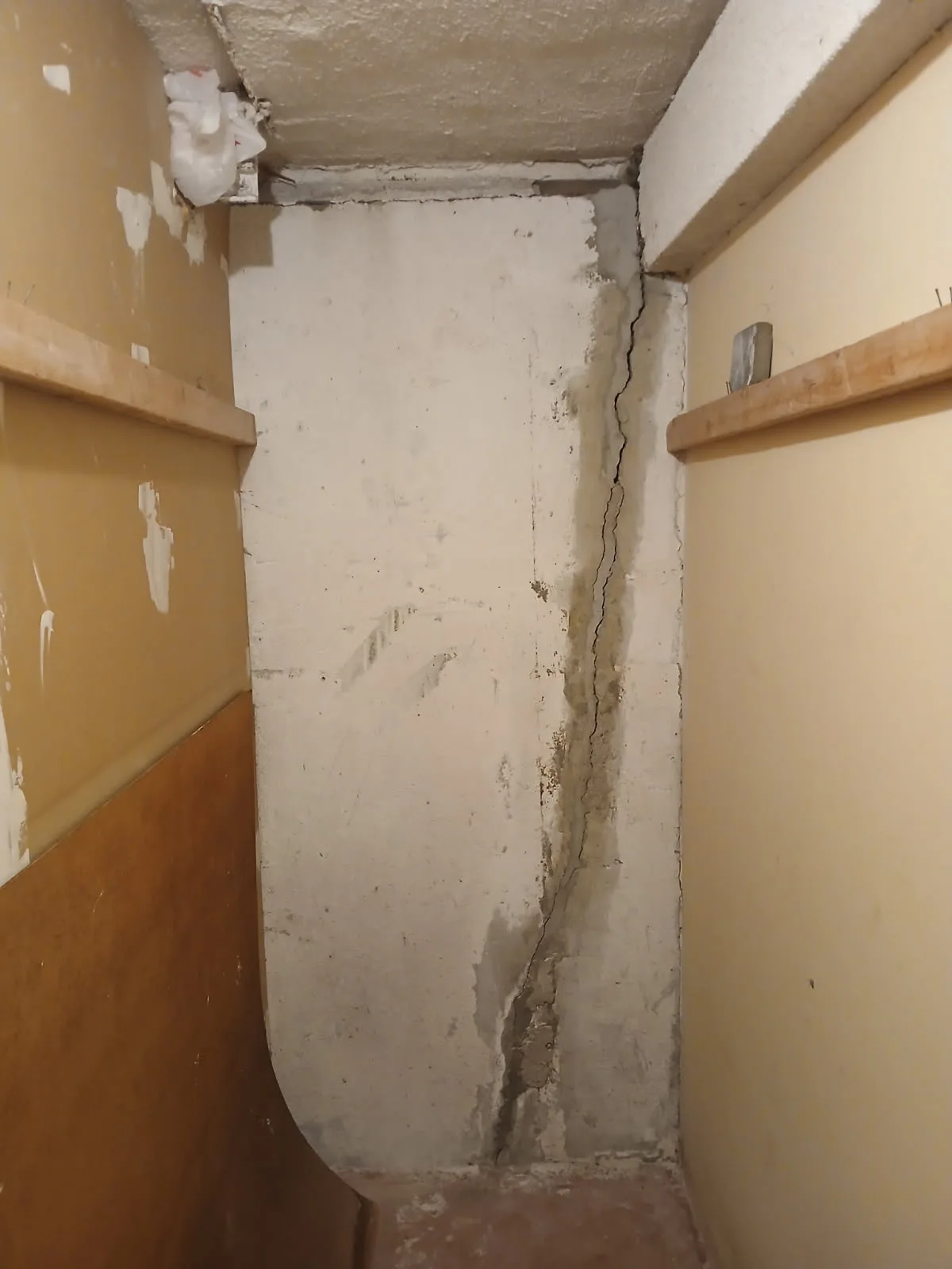 Foundation Crack Injection in Boston, MA - After repair