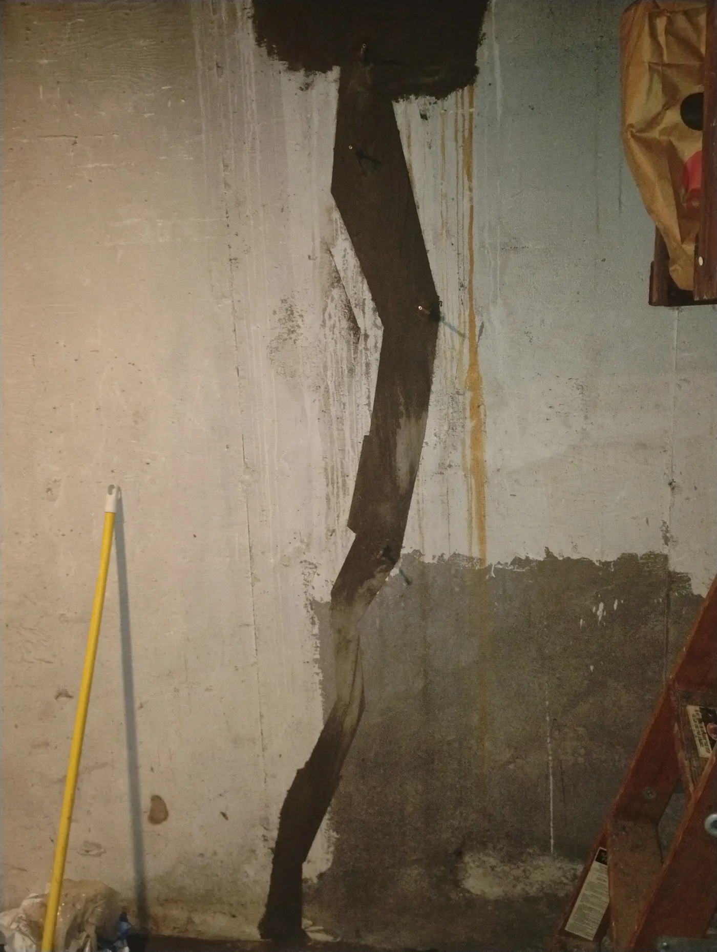 Foundation Crack Injection in Braintree, MA - After repair