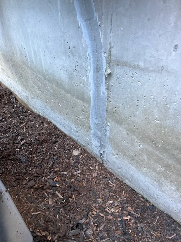 Foundation Crack Injection in Brockton, MA - After repair