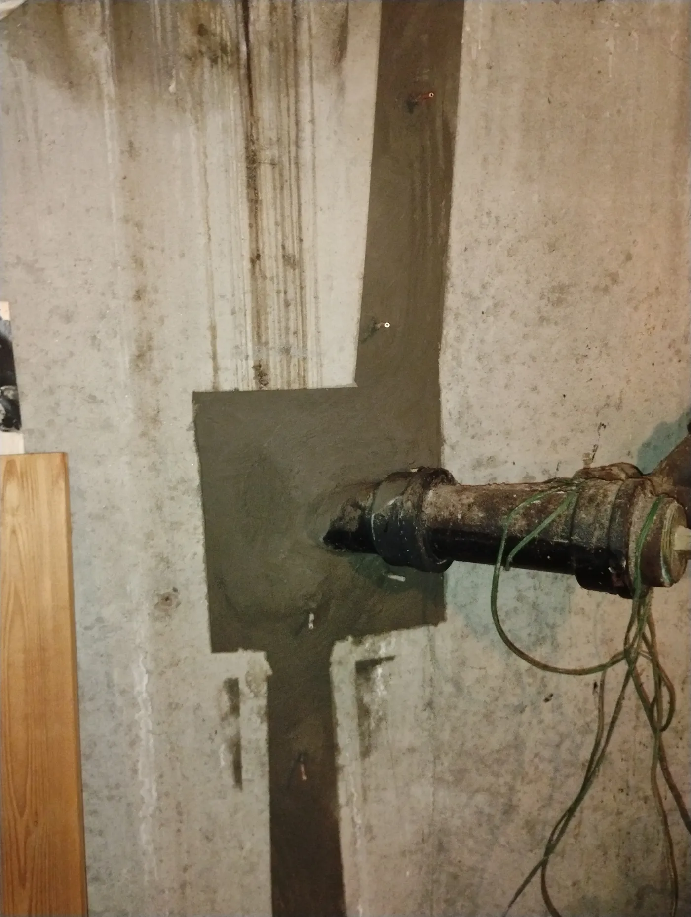 Foundation Crack Injection in Danvers, MA - After repair