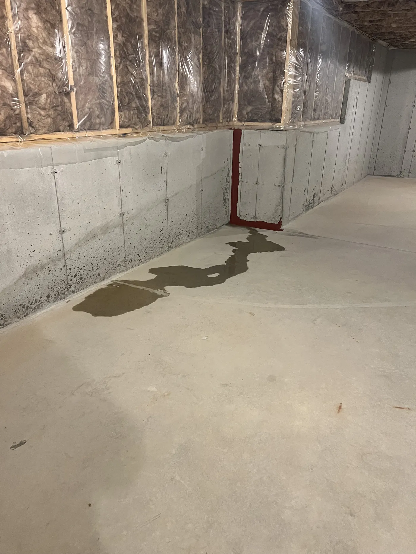 Foundation Crack Injection in Hanover, MA - After repair