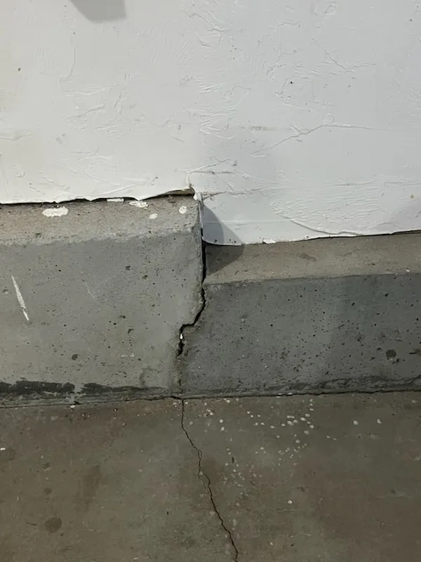 Foundation Crack Injection in Hanover, MA - After repair
