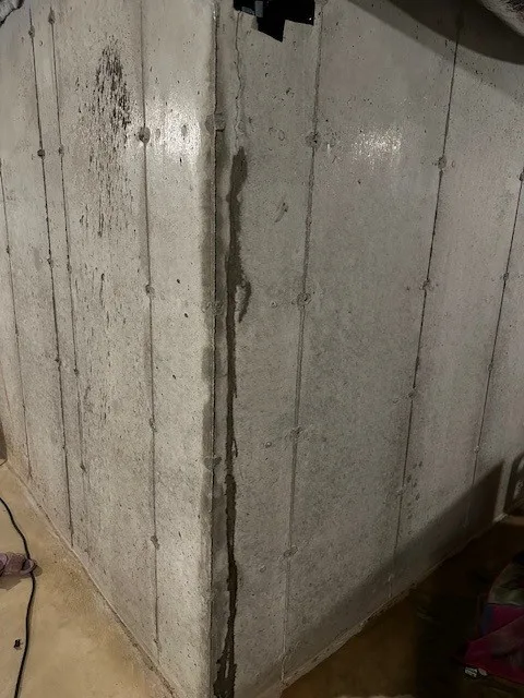 Foundation Crack Injection in Hanover, MA - After repair