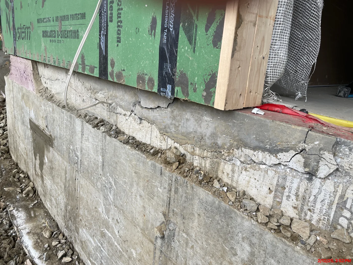 Foundation Crack Injection in Lenox, MA - After repair