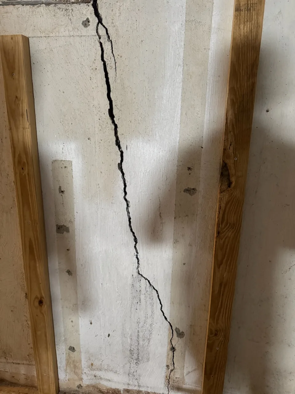Foundation Crack Injection in Medford, MA - After repair