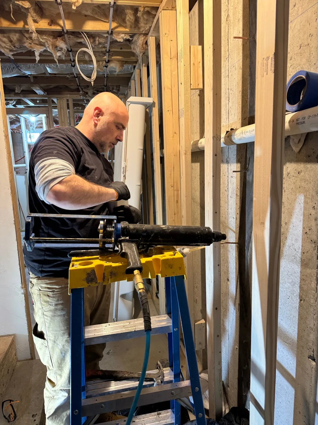 Foundation repair near New London, CT