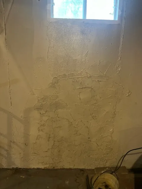 Wall Crack Repair in Middleborough, MA - After repair