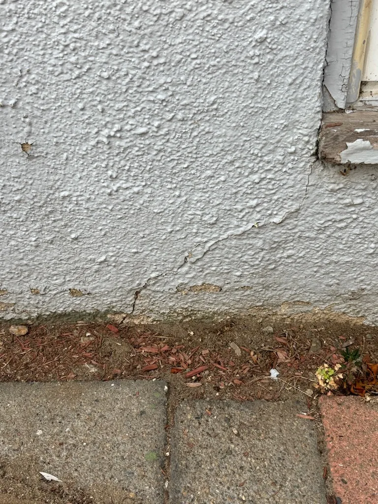 Foundation Crack Injection in Quincy, MA - After repair