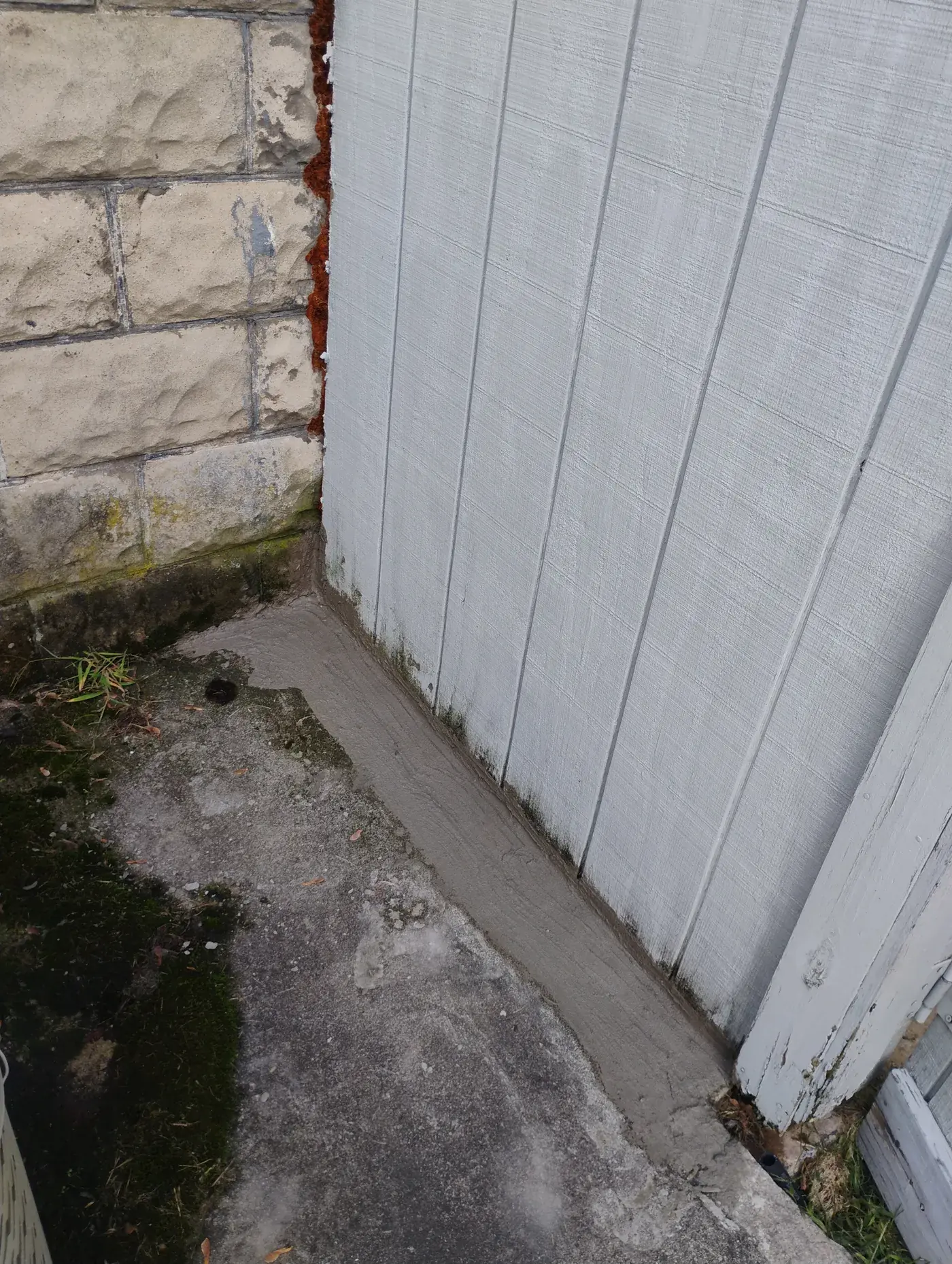 Foundation Crack Injection in Quincy, MA - After repair