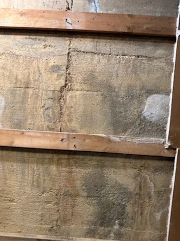 Foundation Crack Injection in Quincy, MA - After repair