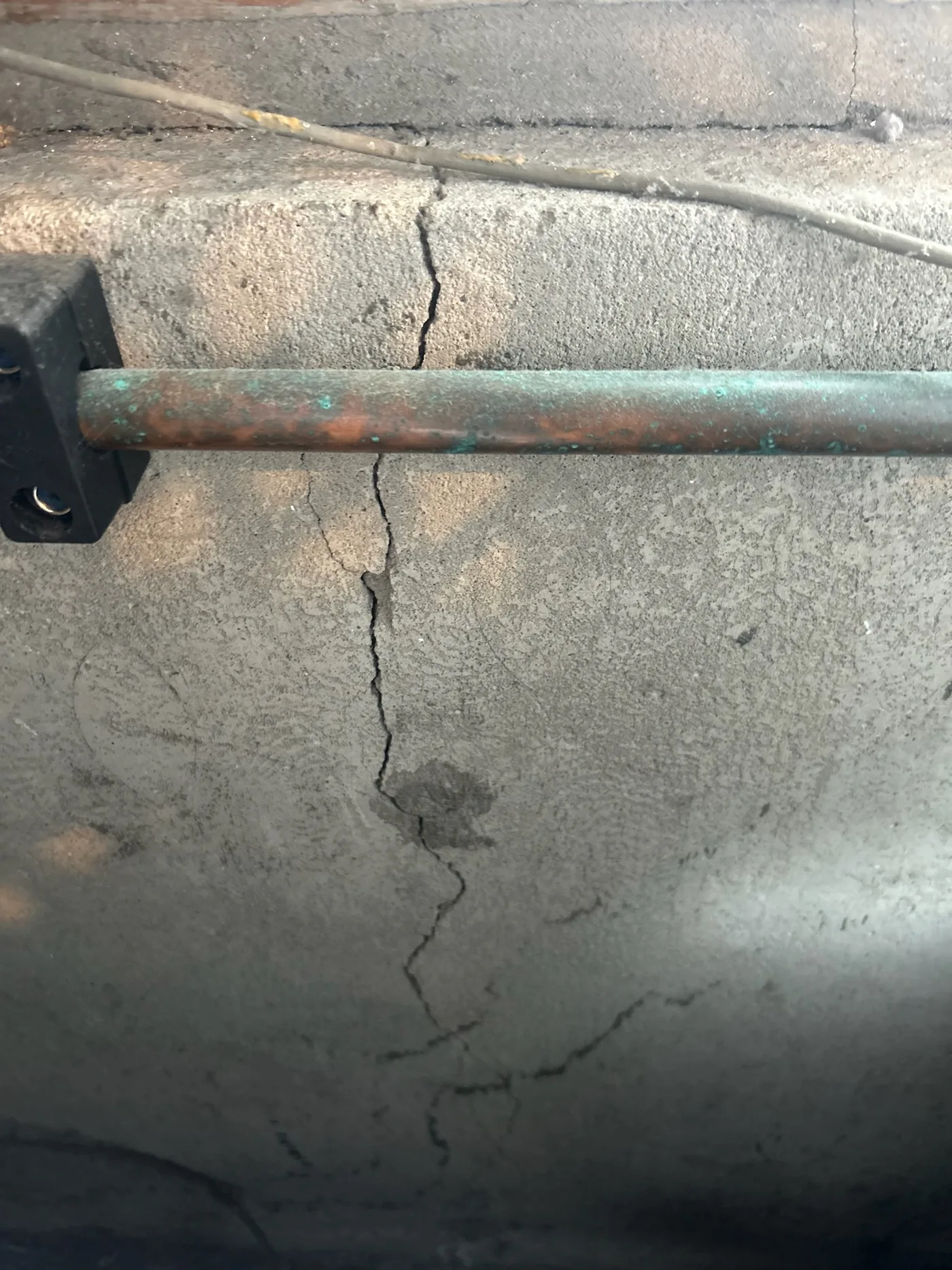 Foundation Crack Injection & Garage Floor Repair in Scituate, MA