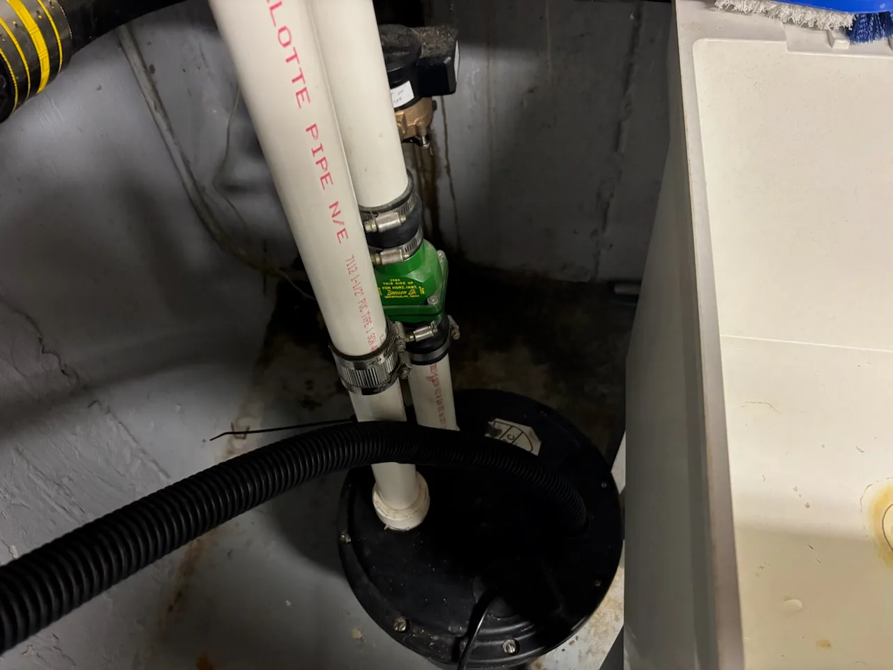 Foundation Crack Injection in Weymouth, MA - After repair