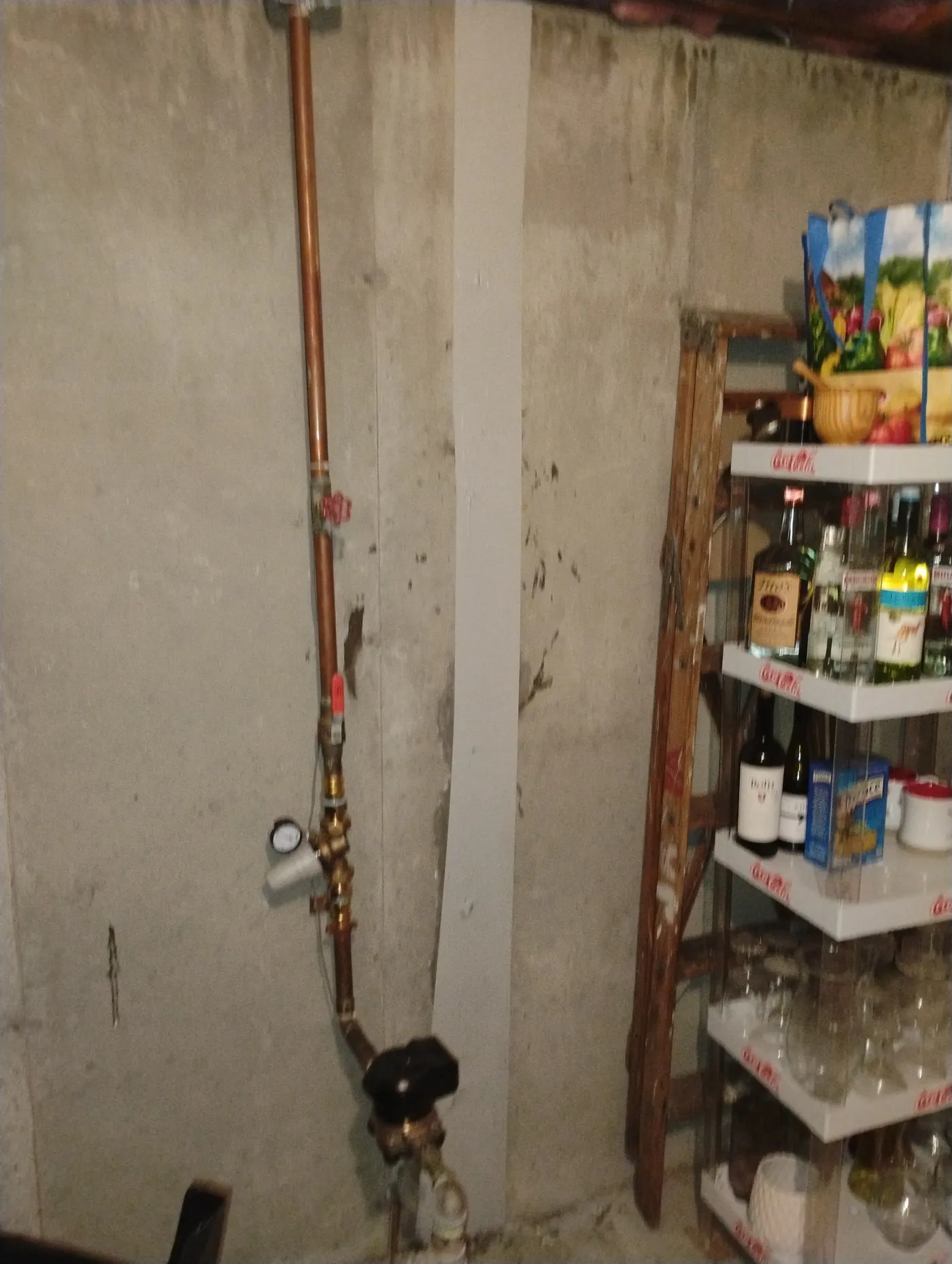 Foundation Crack Injection in Worcester, MA - After repair